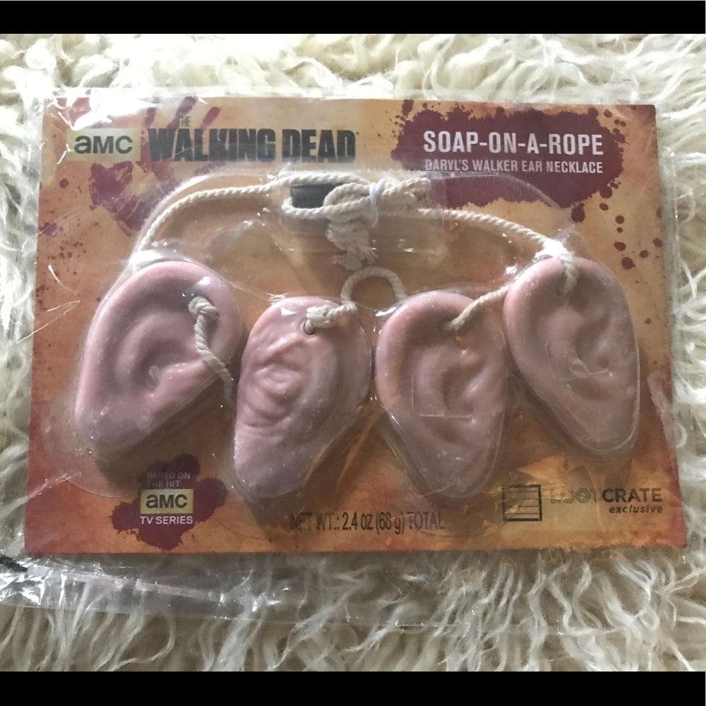 NWOT-The Walking Dead Soap-on-a-Rope